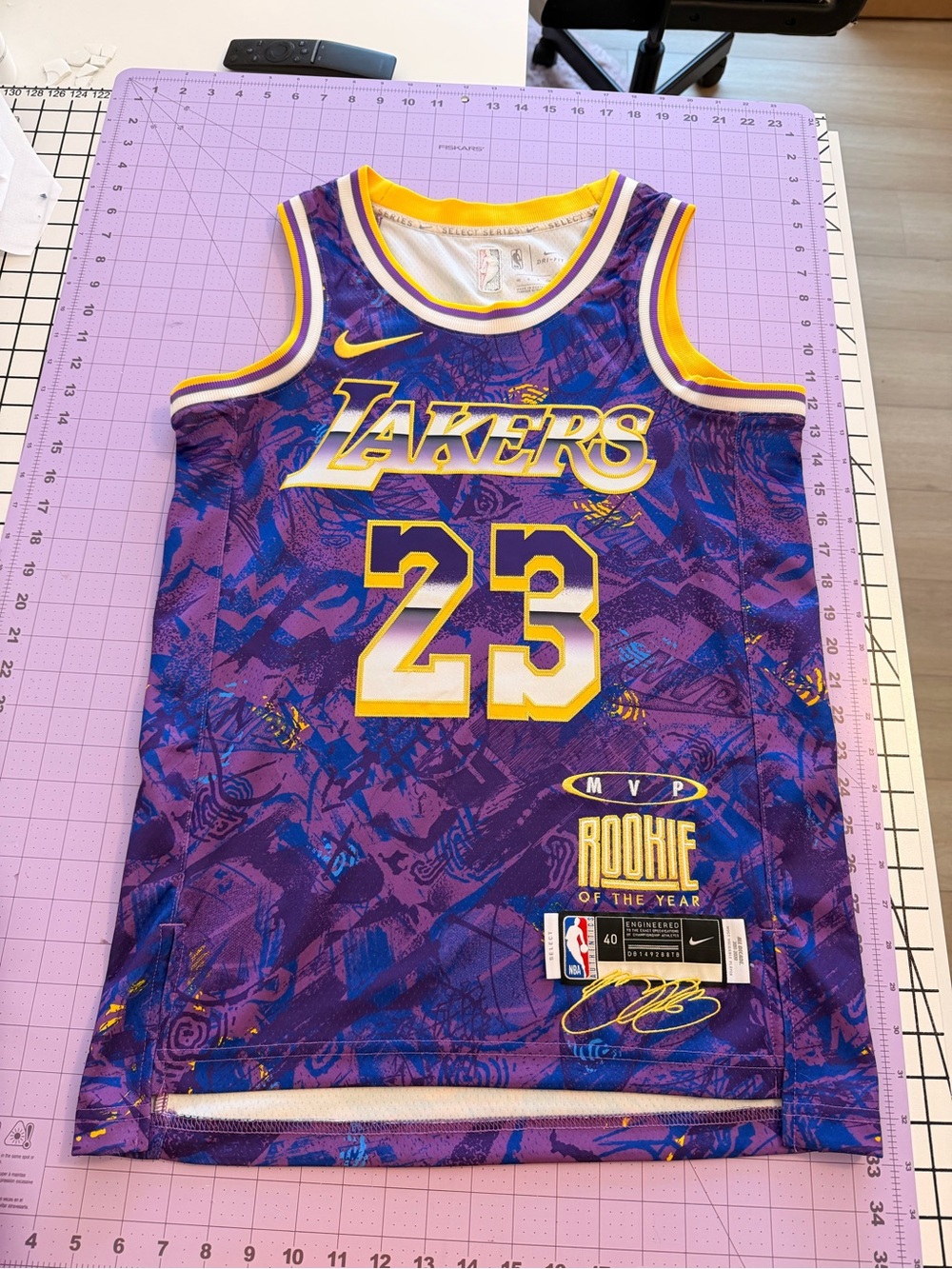 NIKE LEBRON JAMES MVP ROOKIE OF THE YEAR JERSEY